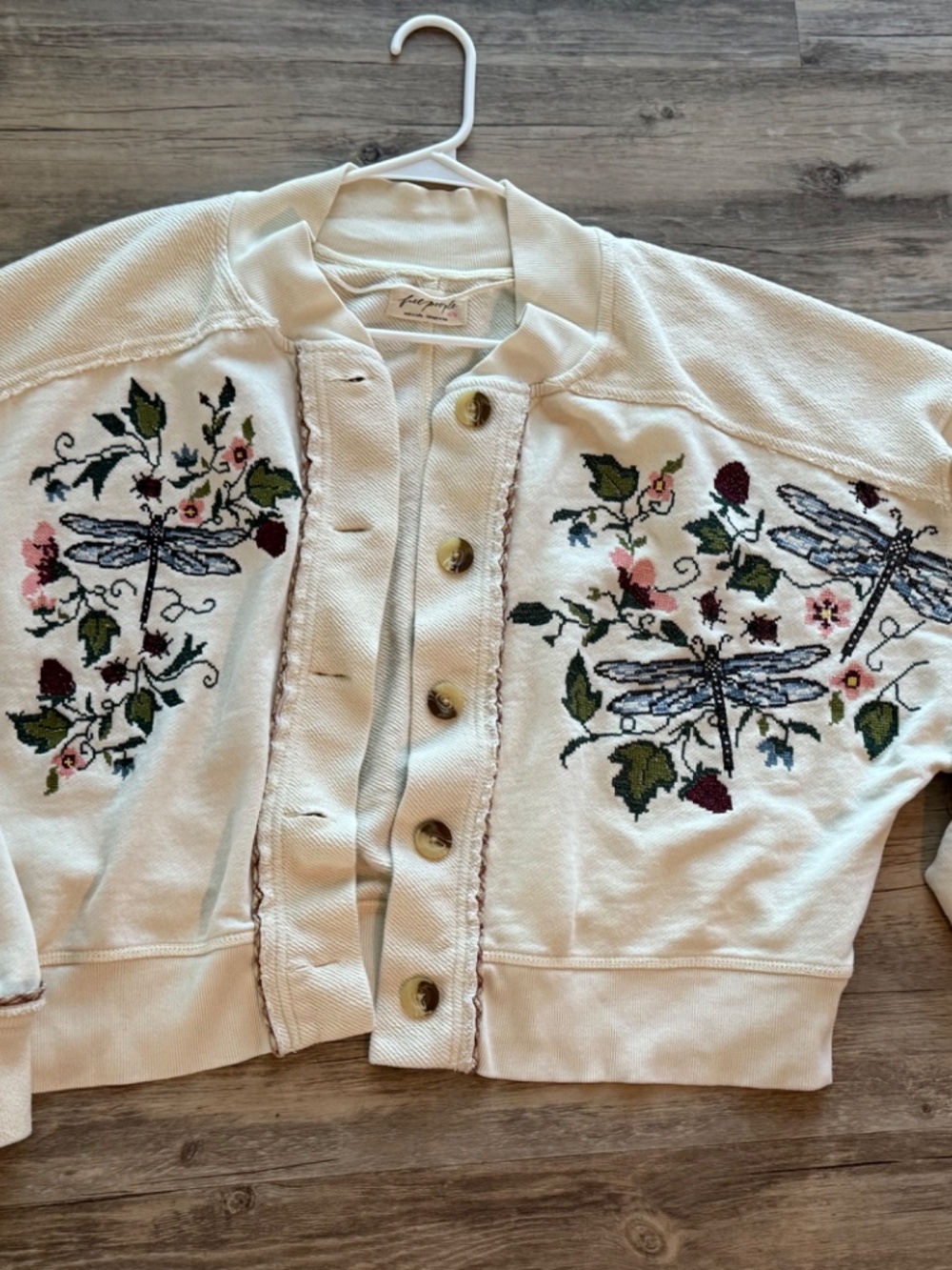 Free People Marjorie Cardigan Sweatshirt - Picture 5 of 11